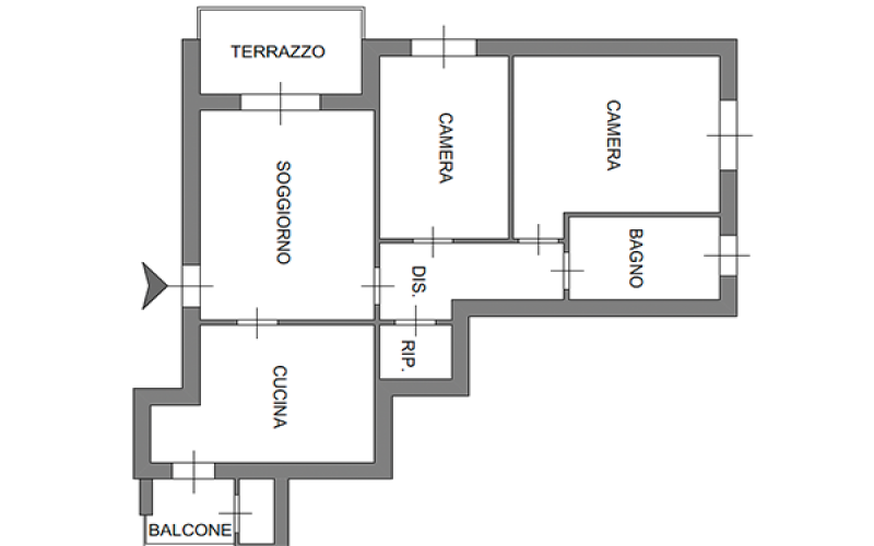 84 Petrella, Torino 10154, ,Quadrilocale,Bando Alloggi febbraio 2025,Petrella,2,1341